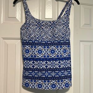 Lands end tankini tummy control EUC